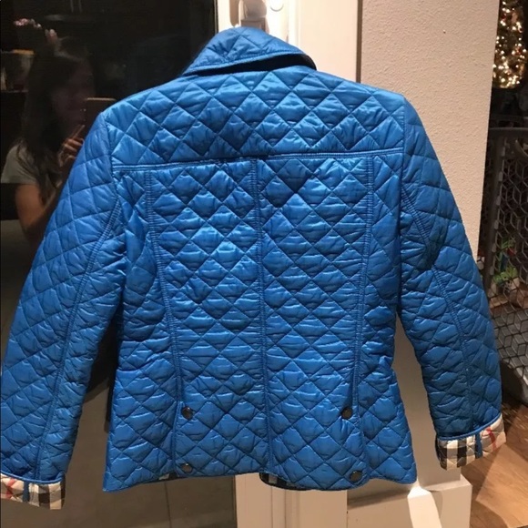 COPY - Burberry Kencott Vibrant Blue XS Jacket - Picture 3 of 8